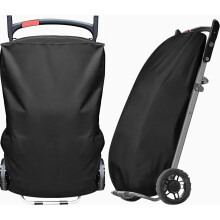 Capa protetora para churrasqueira a gás Weber Traveler LP, impermeável, preta, acessório para churrasco, capa protetora para uso externo.