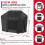 Capa para churrasqueira de 152 cm (60 polegadas), resistente à água, ao desbotamento e aos raios UV, compatível com a maioria das churrasque 2