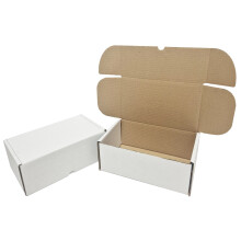 100 x Compact Diecut Gift Cardboard Cartons 10 x 6 x 4" SW