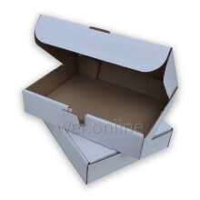 200 x Compact Die-Cut Mailing Cardboard Boxes 12 x 9 x 2.5"