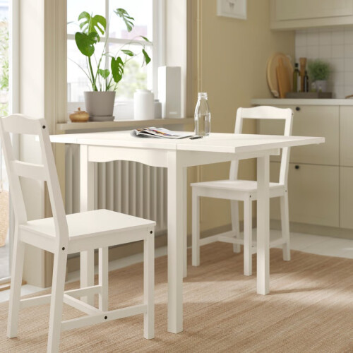IKEA HAUGA Drop Leaf Table 109x74 cm 2