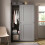 IKEA HAUGA Sliding Wardrobe 118x55x199 3