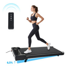 3-in-1 Treadmills for Home Portable Walking Pad Under Desk Treadmill + Incline