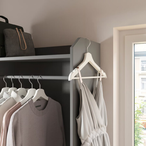 IKEA HAUGA Open Wardrobe 70x46x199 cm 2