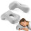 Cuscino da ufficio ergonomico - HYPERMOTION - HyperMotion - Foro traspirante - Supporto per testa e collo - Sfoderabile (grigio) 1