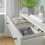IKEA HAUGA Bedroom Set 2 Piece 138x46x84 cm 4
