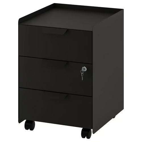 IKEA TROTTEN 3 Drawer Office Cabinet