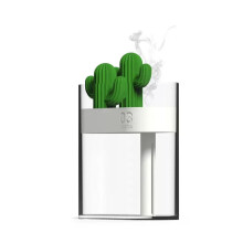 Portable Cactus Bottle Caps Humidifier USB Air Purifier Anion Mist Maker Water Atomizer Humidifier for Home Bedroom