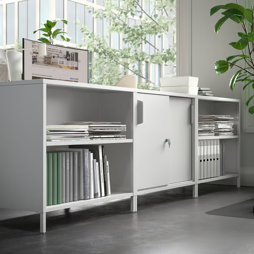 IKEA TROTTEN Sliding Door Office Cabinet 2
