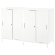 IKEA TROTTEN Double Office Storage Cabinet