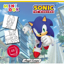 (Pack of 1) Sonic Mini Colouring Book, 48 sheets