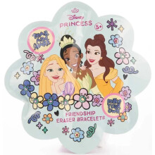 (1 Bracelet) Disney Princess Tear & Share Friendship Eraser Bracelet Making Kit