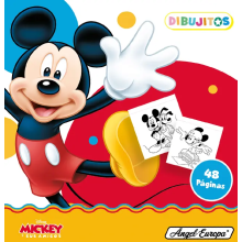 (Pack of 1) Disney Mickey Mouse Mini Colouring Book, 48 pages