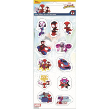(Pack of 1) Marvel Spidey And His Amazing Friends Crystal Stickers