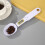(White)Cuchara de Pesaje con Precisión Electrónica para Comida Bebé Té Cocina Medición 2