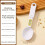 (Black)Cuchara de Pesaje con Precisión Electrónica para Comida Bebé Té Cocina Medición 9
