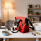 (Red,L)Breathable Pet Backpack Bag For Cats And Small Dogs With Easy Carry Handle 8