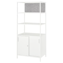 IKEA TROTTEN Office Cabinet with Noticeboard