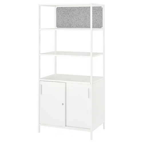 IKEA TROTTEN Office Cabinet with Noticeboard