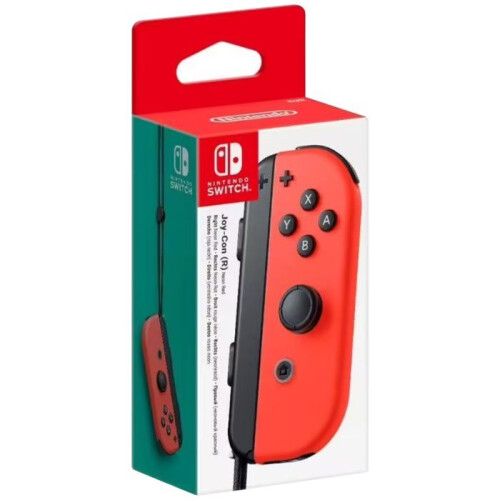 Nintendo Neonrote rechte Joy-Con-Manette für Nintendo Switch (Austauschbare Batterie)