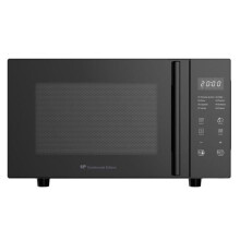 Mikrowelle ohne Drehteller - Flachbett - Grill - CONTINENTAL EDISON - CEMO23FB - 1280 W - L49,2xH29,7xP34,8 cm - 23L - Schwarz