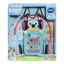 VTech Mon Baladeur Musical Bluey, Kinder-Baladeur mit Kopfhörer