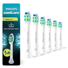 Zahnbürstenköpfe - PHILIPS - HX9006/87 - InterCare - 6er-Pack - weiß