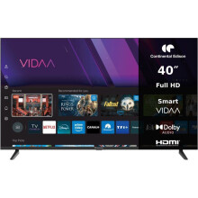 CONTINENTAL EDISON - CELED40SVFH26B7 - TV LED FHD 40“ (102 cm) - smart - 3xHDMI, 2xUSB - schwarz