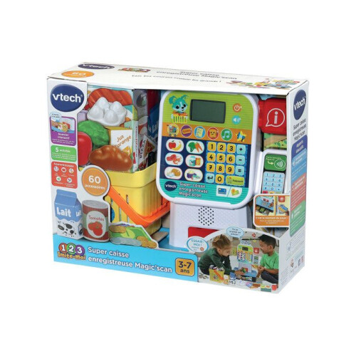 VTech VTech Super Kasse Magic'Scan, Spielzeugkasse für Kinder 2