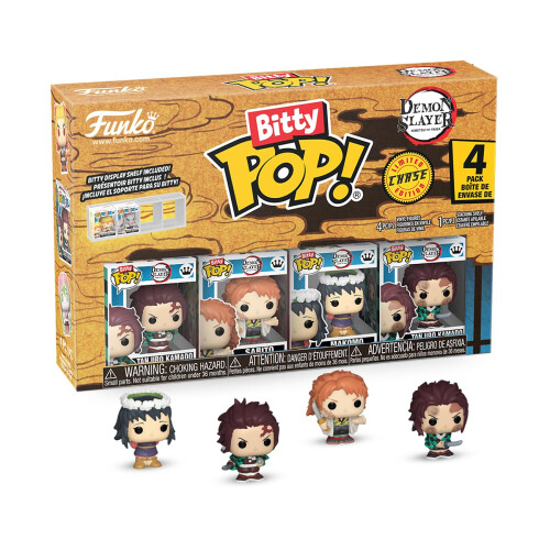Funko Funko Bitty POP! 4 Pack Demon Slayer: Tanjiro 1