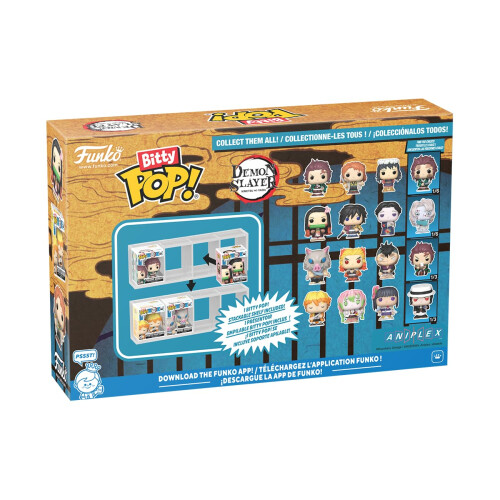 Funko Funko Bitty POP! 4 Pack Demon Slayer: Zenitsu 2