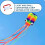 Rainbow Soft Octopus Kites, Long Colorful Tail Easy to Fly Come with Handle and 100 meters Flying String 6