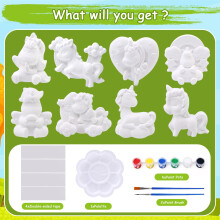 BelleStyle Unicorn Kids Painting Kit, Arts & Crafts Painting Gifts for Boys Girls Age 6-12