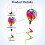 3 PCS Hot Air Balloon Wind Spinner, Wind Spinners for Garden 2