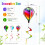 3 PCS Hot Air Balloon Wind Spinner, Wind Spinners for Garden 3