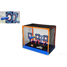Electronic Shooting Target Scoring Auto Reset Digital Targets for Nerf Guns Toys with a Support Cage & Net