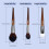 Stedi Model Cleaning Brush, 2 Soft and 1 Stiff Figure Duster Brush 6