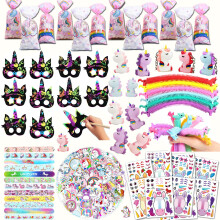 CIRDOTSH Unicorn Party Favors for Kids, Unicorn Birthday Party Supplies, Unicorn Goodie Bags Gifts