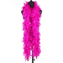 2 Yards 90 Grams Rose Turkey Feathers Chandelle Boa,Dancing Wedding Crafting Party Dress Up Halloween Decoratio