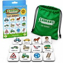 SEEKERS Scavenger Hunt Game: Car Journey Add-On Pack, Travel Game for Kids