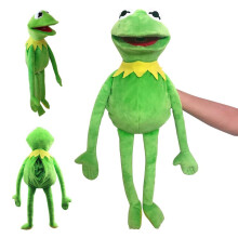 Frog Hand Puppet with Working Mouth, 60cm Soft Hand Frog Stuffed Plush Toy, Funny Puppet's Toy, Frog Plush Hand Puppets