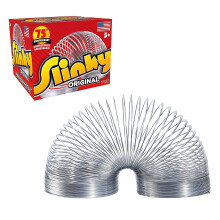 The Original Slinky Walking Spring Toy, Metal Slinky, Easter Basket Stuffers, Toys for 3 Year Old Girls and Boys, Party Favors