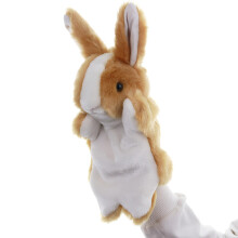Dog Rabbit elephant Dove Dragon Goat Koala Panda Bear Sheep Cow Hand Puppets Plush Animals Toys for Imaginative Pretend Play Storytelling Gifts for
