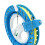 Reel for Kites with 7 Inch Spool, ABS Wheel Handle, 300m Line and Lock Function (Blue) 5