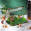 55 Pieces Model Building Trees, Model Trees Miniature Landscape Model Trees 6