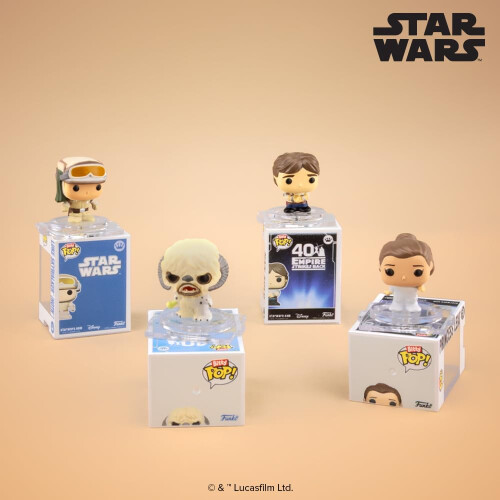 Funko Funko Bitty POP! 4 Pack Star Wars: Leia + Surprise Mini Figure 1
