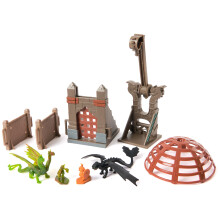Dreamworks Dragons Trial of Flame Dragon Capture Toy Figure Playset