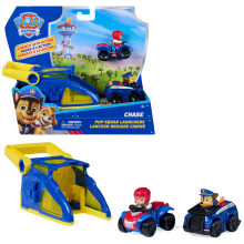 Paw Patrol Chase Pup Squad Launchers with Ryder Vehicle 2-Pack, Kids Toys for Boys and Girls Ages 3 and Up