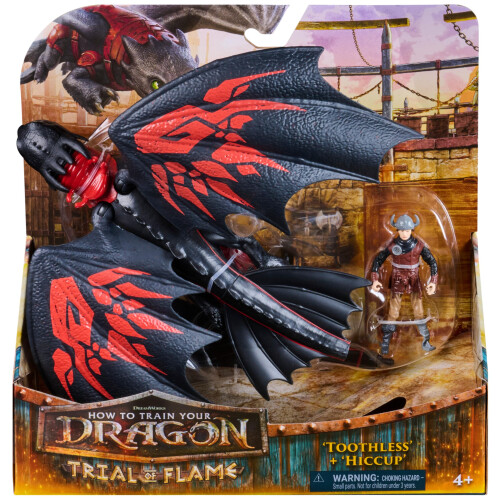 Spin Master Dreamworks Dragons Figure DrgnVkngToothlessHiccup S2V2 1