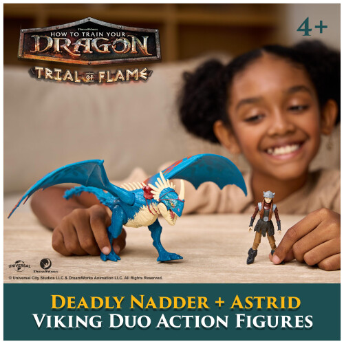 Spin Master Dreamworks Dragons Figure DrgnVkngDdlyNddrN Assortmentrd S2V2 2
